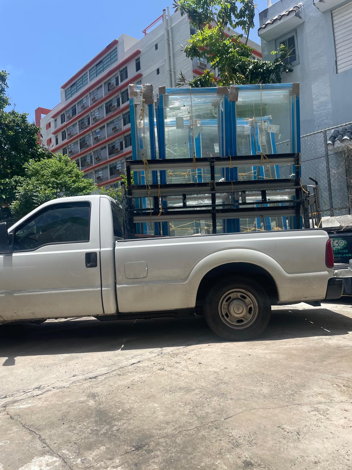 Transporte seguro de cristalería